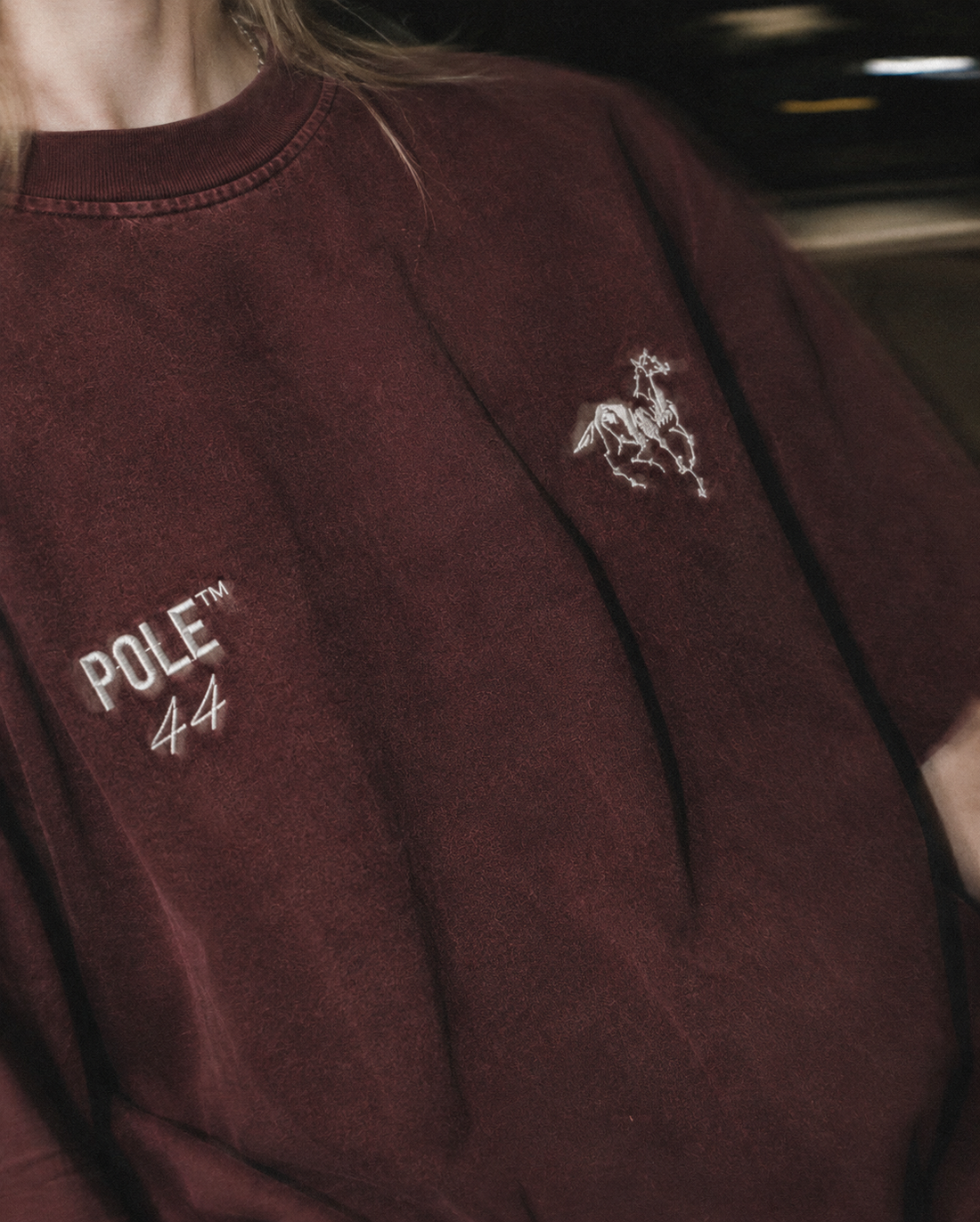 No. 44 Embroidered Tee