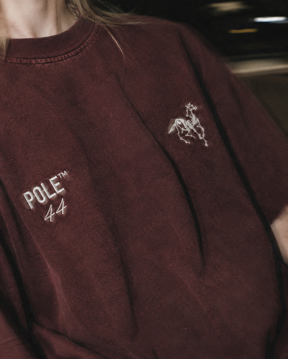 No. 44 Embroidered Tee