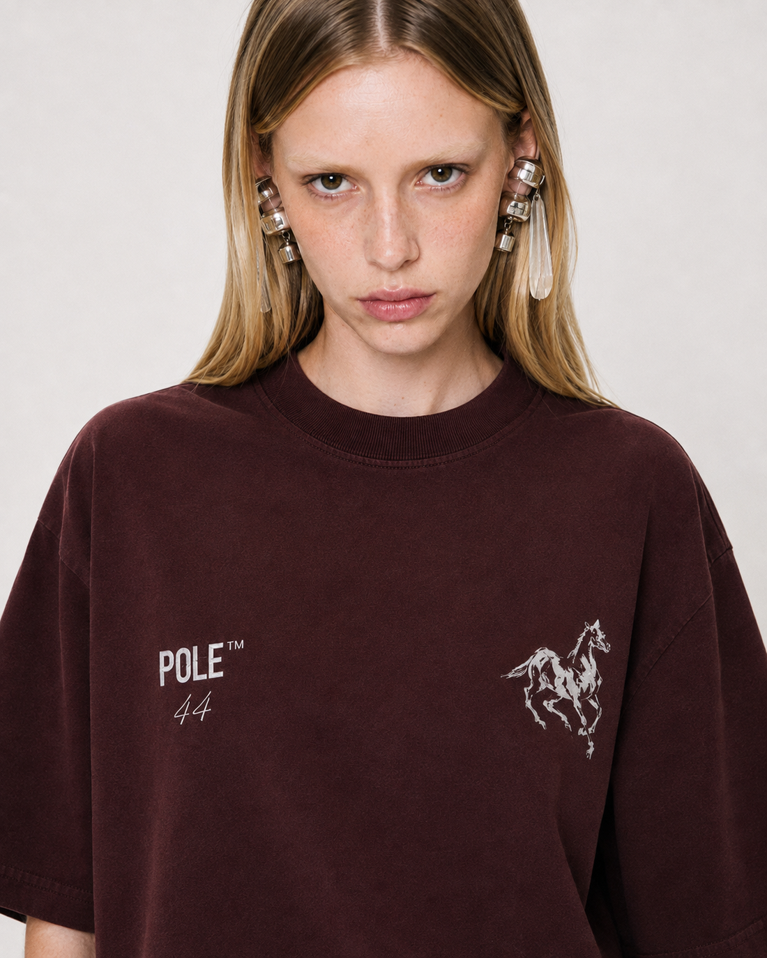 No. 44 Embroidered Tee