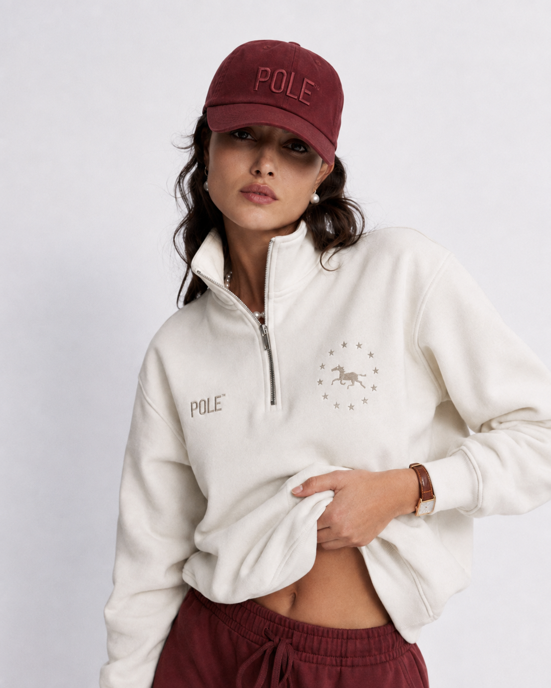 POLE™ Quarter-Zip Sweatshirt