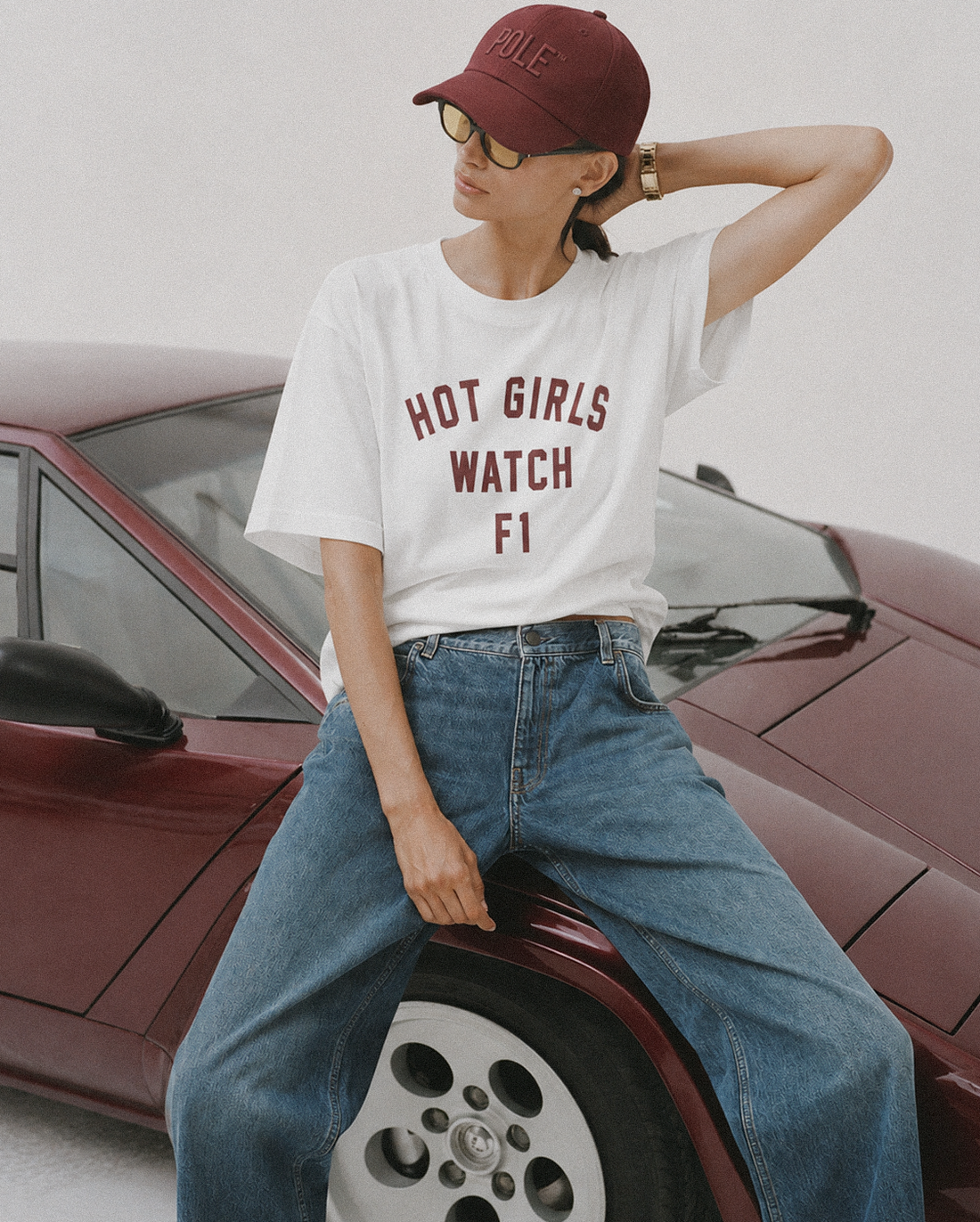 Hot Girls Watch Racing Tee